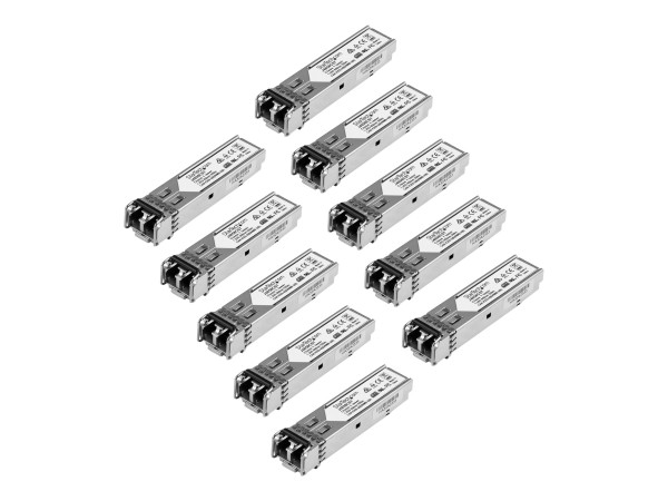 STARTECH.COM Gigabit LWL SFP Transceiver Modul - HP J4858C kompatibel - MM J4858C10PKST