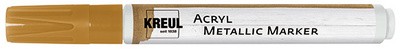 KREUL Acryl Metallic Marker Medium, Rundspitze, gold