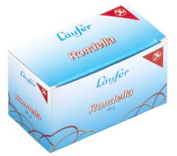 Läufer Gummibänder RONDELLA im Karton, 80 x 2 mm, 50 g