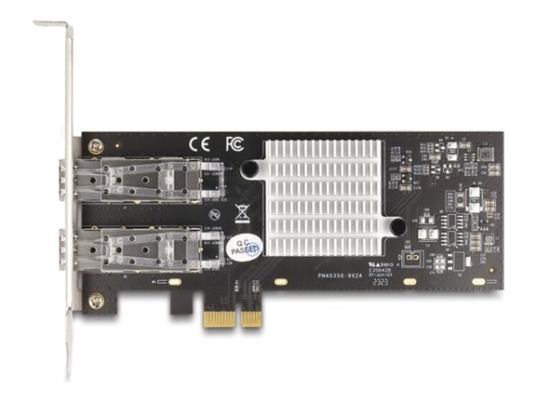 DELOCK DELOCK PCI Express x1 Karte zu 2 x SFP Slot Gigabit LAN i350