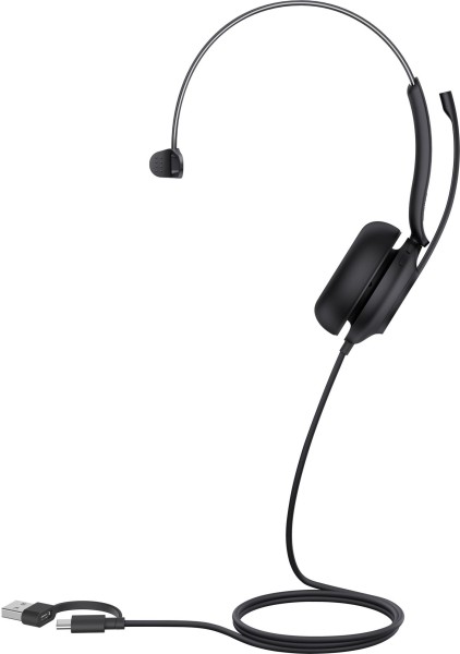 YEALINK YEALINK UH35 (schwarz, Microsoft Teams-Variante, USB-A und USB-C, Mono)