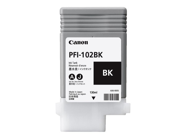 CANON LUCIA PFI 102 BK Schwarz Tintenbehälter 0895B001AA