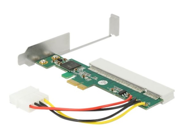DELOCK Riser Karte PCI Express x1 zu 1x PCI 32Bit 5V Slot 90063