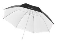 WALSER WALIMEX pro Reflexschirm schwarz/weiß, 150cm