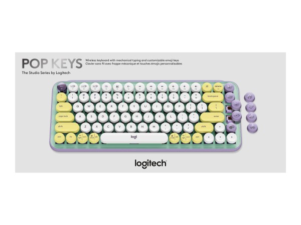 LOGITECH LOGITECH POP KEYS WRLS MECH.KEYB. EMOJI