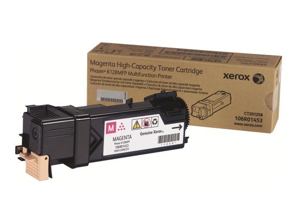 XEROX Phaser 6128MFP Magenta Tonerpatrone 106R01453