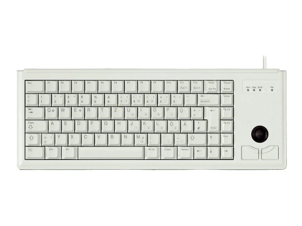 CHERRY CHERRY G84-4400LUBGB-0 USB + Trackball keyboard lightgrey (GB)
