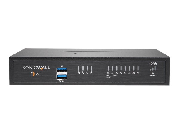 SONICWALL TZ270 SECURE UPGRADE PLUS - ADVANCED EDITION 3YR 02-SSC-6845