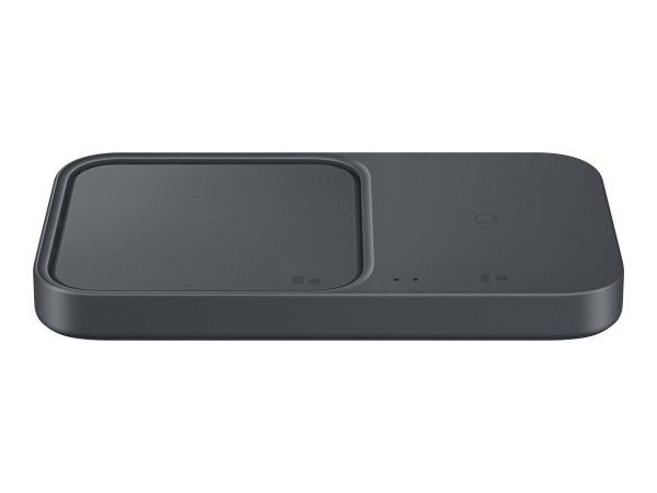 SAMSUNG SAMSUNG EP-P5400TBEG Wireless Charger Duo mit Adapter dunkel grau