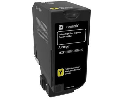 Lexmark Hohe Ergiebigkeit - Tonereinheit Original - Yellow - 16.000 Seiten