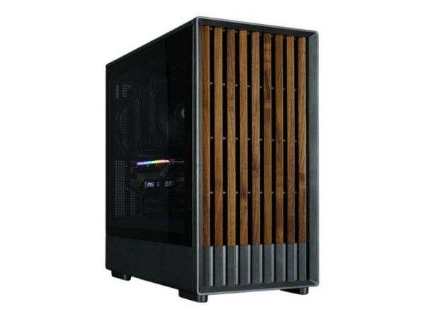 ZALMAN P10 Namu PC-Gehäuse, Mini-Tower, mATX, Tempered Glass - schwarz, Hol P10 NAMU BLACK