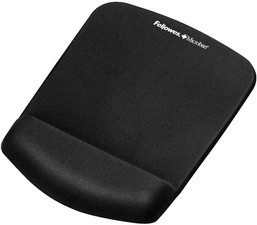 Fellowes Handgelenkauflage PlushTouch mit Mauspad, schwarz