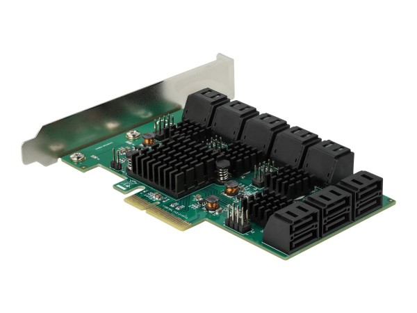 DELOCK DELOCK 16 Port SATA PCI Express x4 Karte