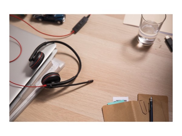 HP PLANTRONICS Headset Blackwire C3225 binaural USB & 3,5 mm