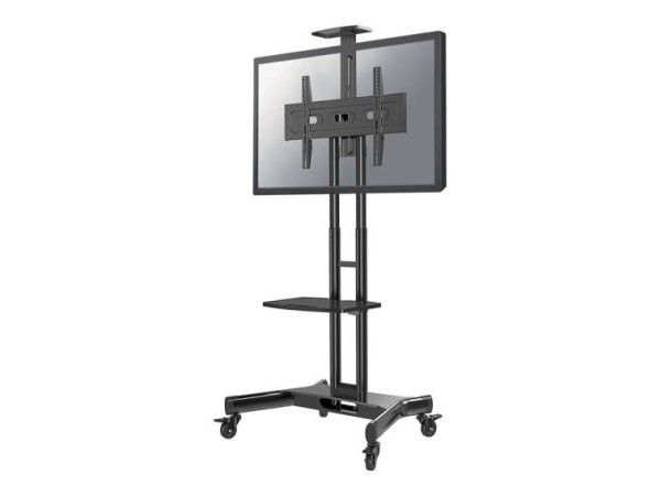 NEOMOUNTS mobiler Bodenständer für Flachbild-Fernseher bis 75" (191 cm) NM-M1700BLACK