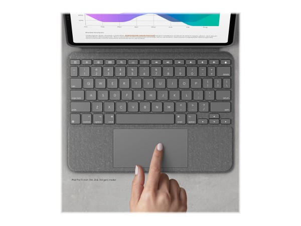 LOGITECH LOGITECH COMBO TOUCH IPAD PRO 11IN 1-3G ITA)