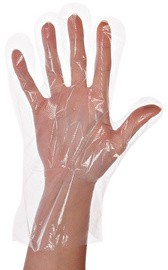 HYGOSTAR LDPE-Handschuh POLYCLASSIC SOFT, M, transparent