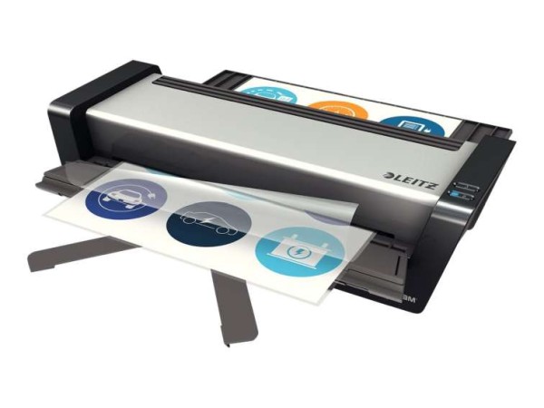 LEITZ iLAM Touch Turbo Pro A3 EU Silver/White 75190000
