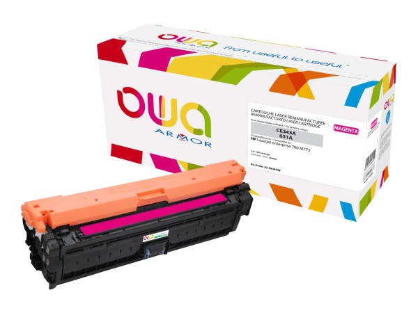 OWA Magenta wiederaufbereitet Tonerpatrone K15838OW