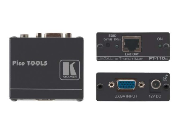 KRAMER PT-110xl Twisted Pair Übertrager für Computergrafik-Video mit EDID-U PT-110XL