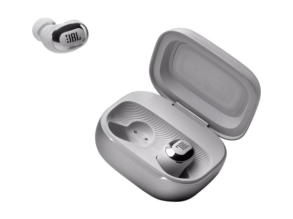 JBL Live Buds 3 ANC True wireless Bluetooth In-Ear Kopfhörer silber JBLLIVEBUDS3SIL