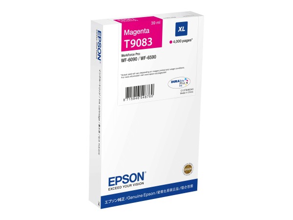 EPSON WF-6xxx Ink Cartridge MG XL C13T90834N