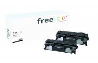 CLOVER CLOVER Toner HP 05X black CE505XD HY Doppelpack     comp. Freecolor