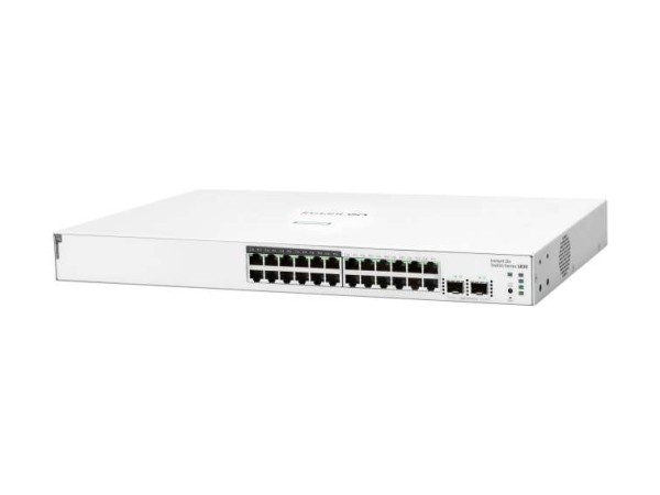 HPE Aruba Switch IOn 1830 24G 2SFP 195W Europe - English JL813A#ABB