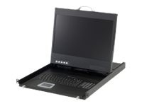 LEVELONE LEVEL ONE 19IN WIDESCREEN LCD KVM RACK