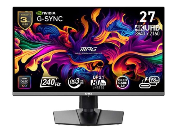 MSI MPG 272URXDE 68,6cm (27") 9S6-3CD79A-016