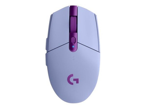 LOGITECH LOGITECH G305 LIGHTSPEED Wireless Gaming Mouse - LILAC - EWR2