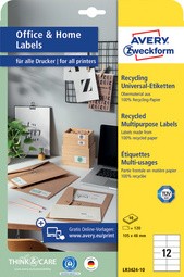 AVERY Zweckform Recycling-Universal-Etiketten Home Office