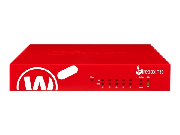 WATCHGUARD WGT WatchGuard Firebox T20 mit 3yr Standard Support (WW) WGT20003-WW