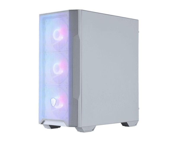 MSI MSI MAG FORGE M100R Midi Tower Transparent, Weiß (306-7G20W21-HH9)