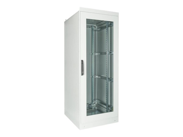 DIGITUS 42HE Netzwerkschrank Indoor IP55 2100x600x800mm Hartglastur inkl. S DN-19 42U-I-6/8-1