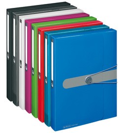 herlitz Sammelbox easy orga to go, DIN A4, blau opak