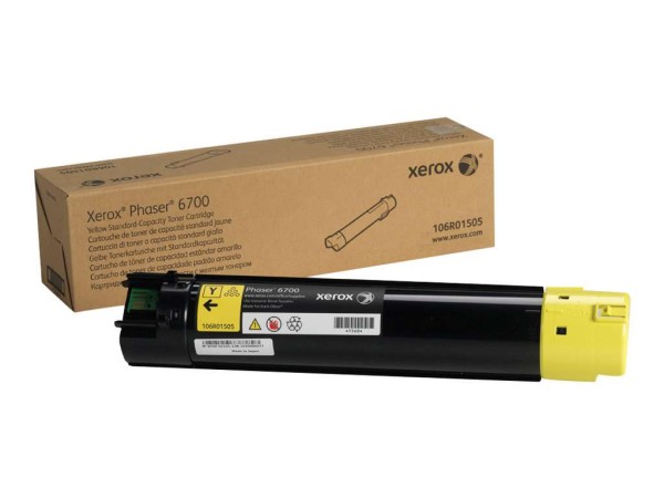 XEROX Phaser 6700 Gelb Tonerpatrone 106R01505