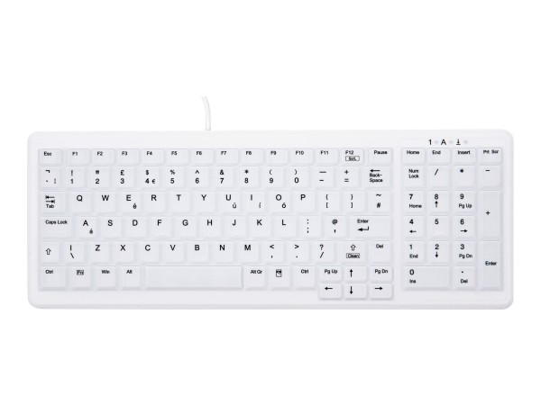 CHERRY ACTIVE KEY TAS AK-C7000F-UVS-W/UK UK-Layout weiß AK-C7000F-UVS-W/UK