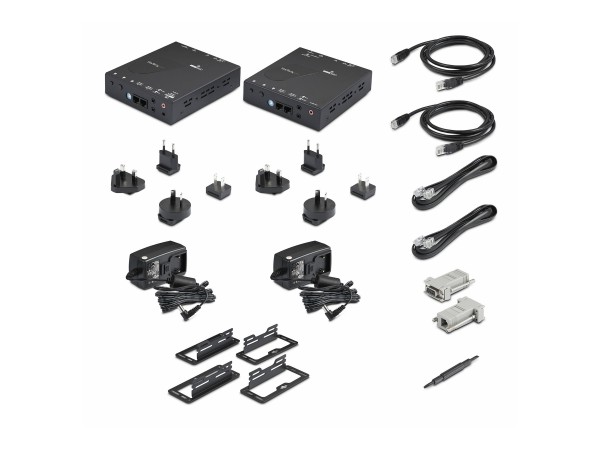 STARTECH.COM HDMI über IP Extender Kit - Video over IP Externeder mit Video ST12MHDLAN4K