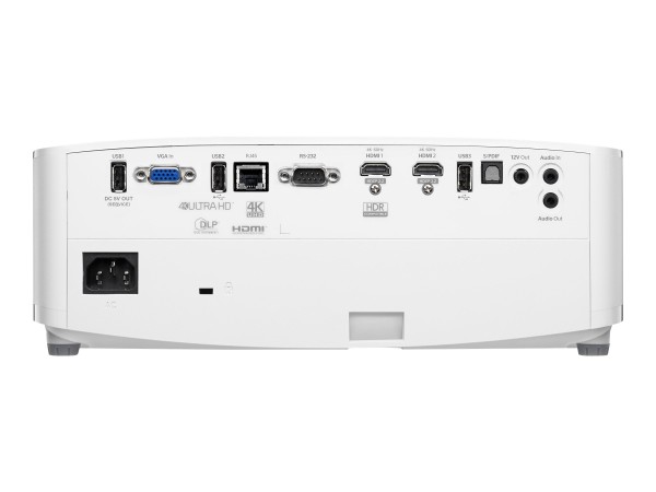 OPTOMA OPTOMA UHD55 4K-Beamer - Gaming (240Hz), 3.600 ANSI Lumen, Lautsprecher