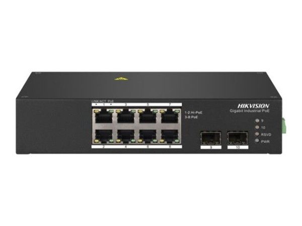 HIKVISION HIKVISION DS-3T1310P-SI/HS Smart Managed Switch DIN-RAIL PoE - Switch - Power over Ethernet
