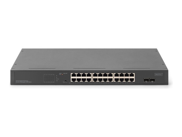 DIGITUS DIGITUS Switch 24-Port Gigabit Unmanaged schwarz