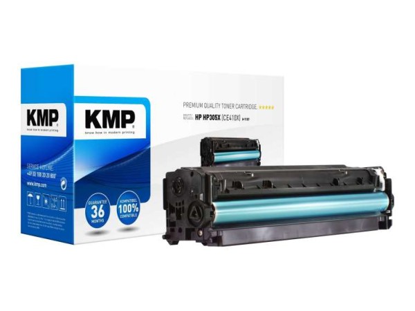 KMP H T157 Schwarz Tonerpatrone 1233,HC00