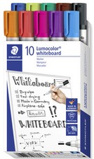 STAEDTLER Lumocolor Whiteboard-Marker 351B, 10er Pack