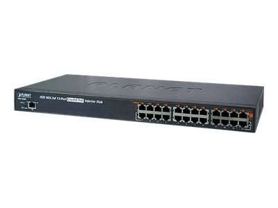 PLANET TECHNOLOGY Net Switch 1000T 24P PLANET POE-1200G 12xPoE 19" POE-1200G