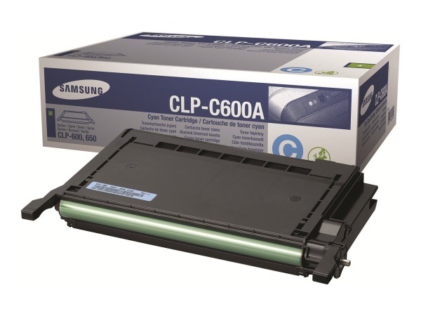 SAMSUNG SAMSUNG CLP C600A Cyan Tonerpatrone