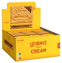 LEIBNIZ Doppelkeks "Keks'n Cream Choco", im Display