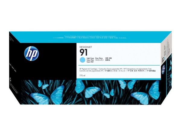 HP HP 91 hell Cyan Tintenpatrone