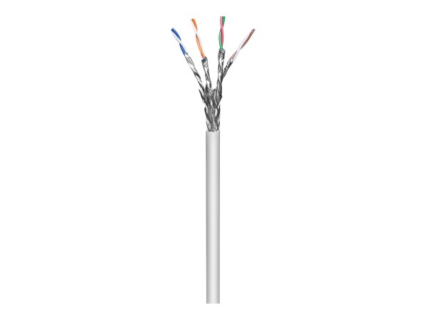 MICROCONNECT MICROCONNECT S/FTP CAT6a 100m Grey, LSZH