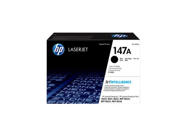 HP 147A Black LaserJet Toner Cartridge W1470A